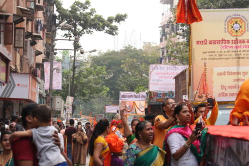 Mandals Participating in Girgaoncha Padwa